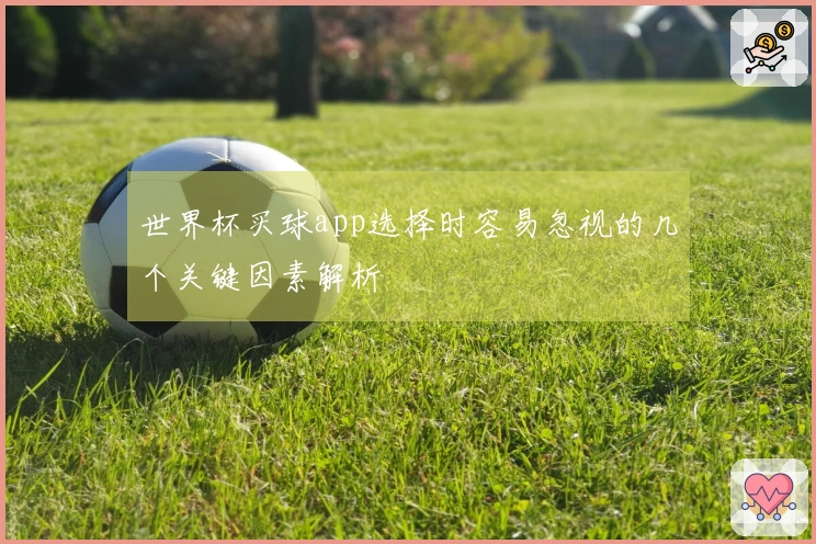 世界杯买球app选择时容易忽视的几个关键因素解析